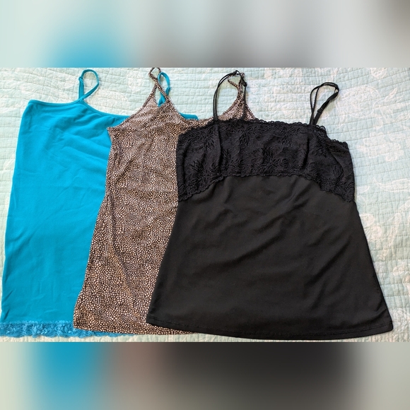 Tops - Bundle of 3 Cami Tops.